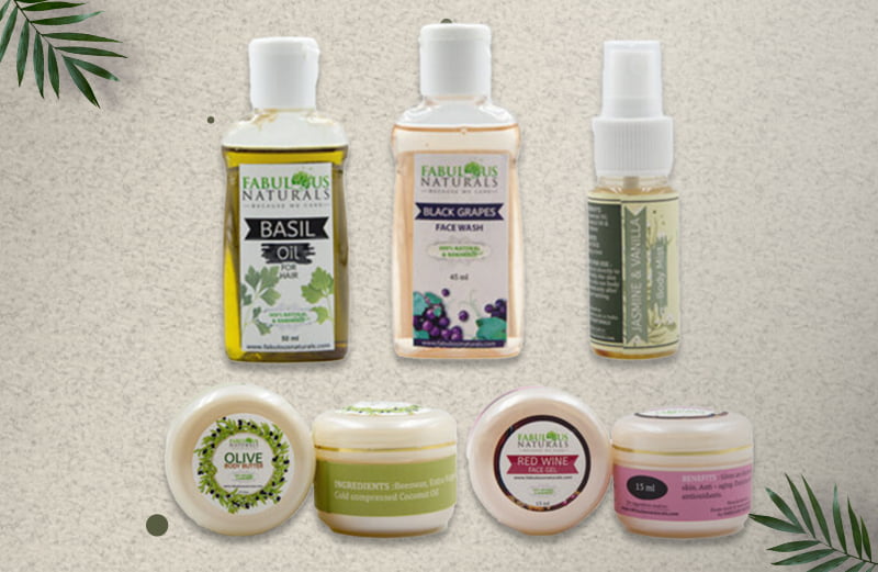 Skincare products in New York