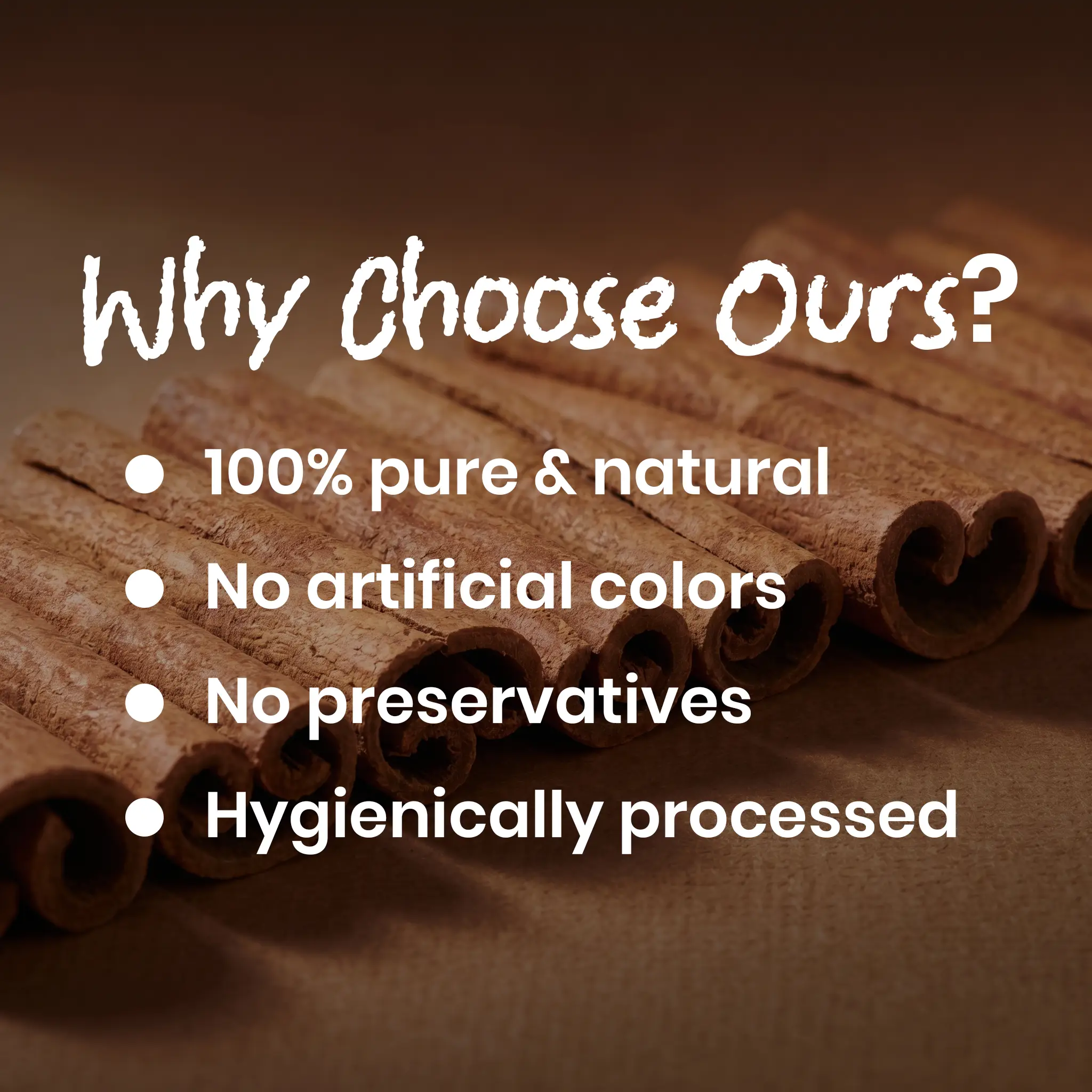 Spice Palate's Cinnamon(3.5oz) <br><span style="font-size:14px">Warm Aroma. Sweet Flavor. Naturally Exceptional.</span> - Image 4