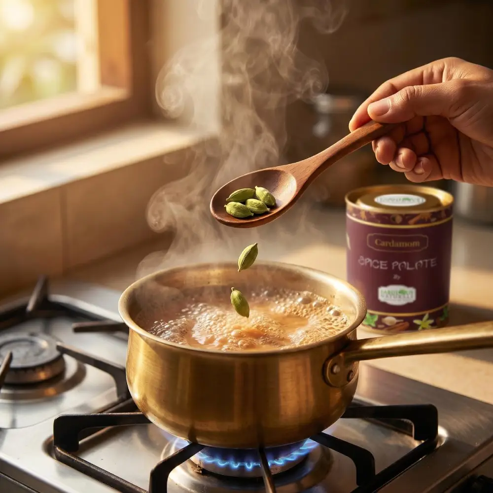 Spice Palate's Cardamom(3.5oz) <br><span style="font-size:14px">Rich Aroma. Timeless Flavor. Naturally Pure.</span> - Image 2